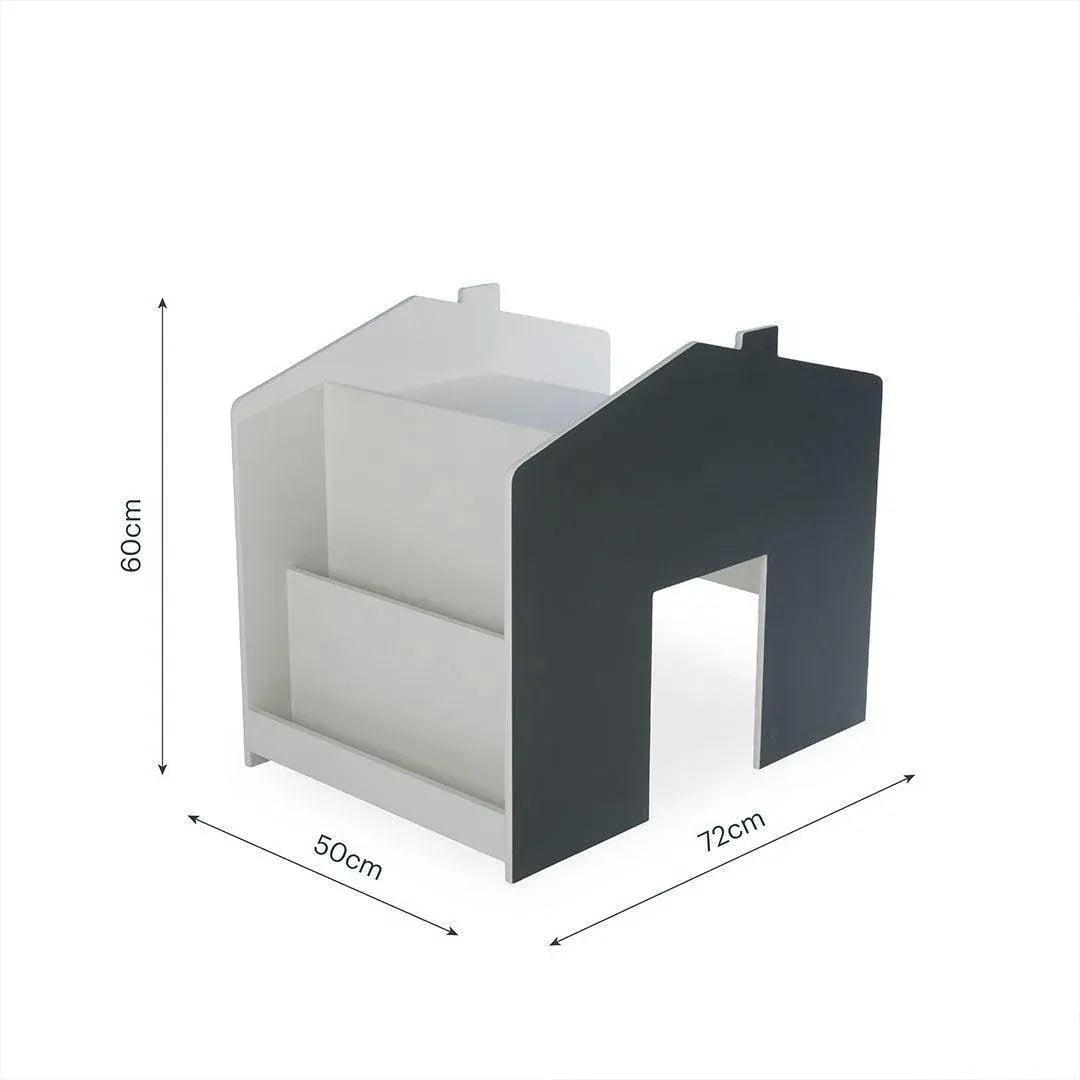 CuddleCo play house desk with bench in Pebble, imported from the UK
