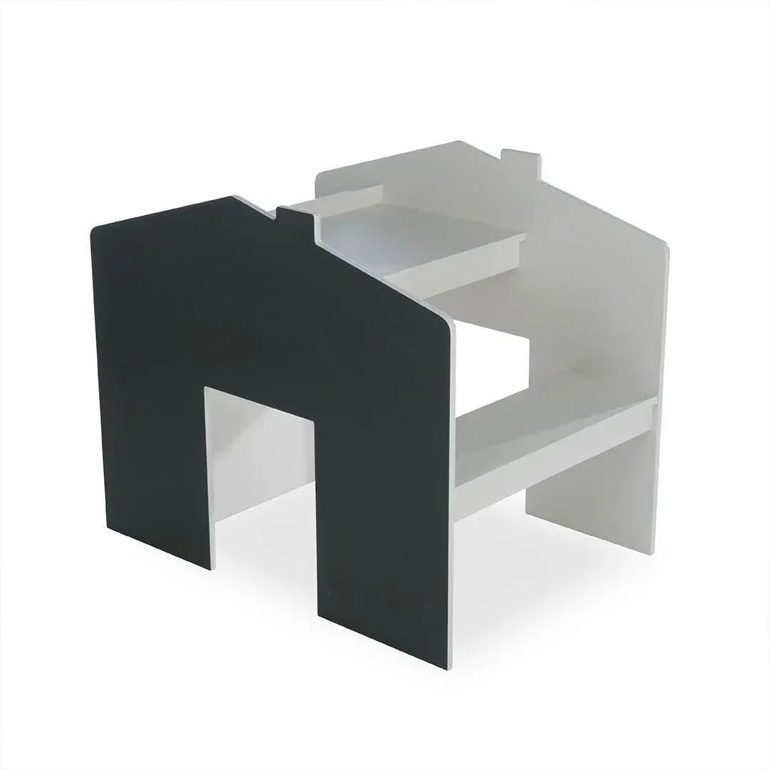 CuddleCo play house desk with bench in Pebble, imported from the UK