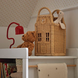 Cuddleco Dutch House rattan storage baskets set of three (British brand)