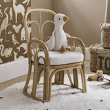 CuddleCo Aria Wave rattan toddler chair, UK version