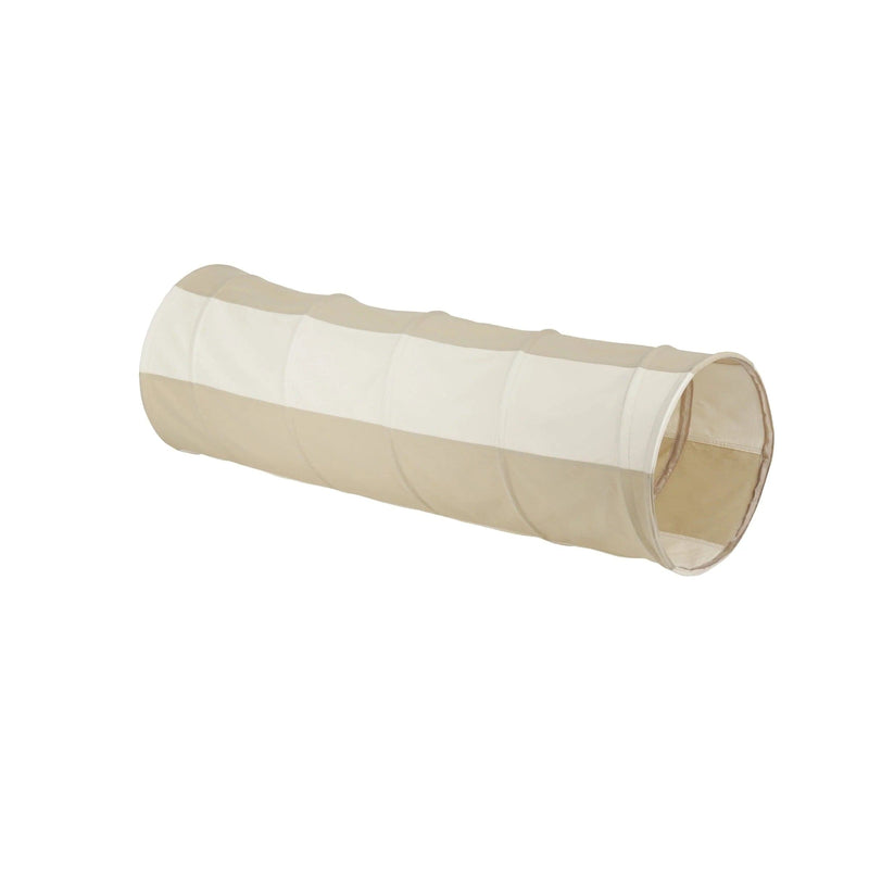 CuddleCo pop-up play tunnel 92cm long cotton canvas - British product