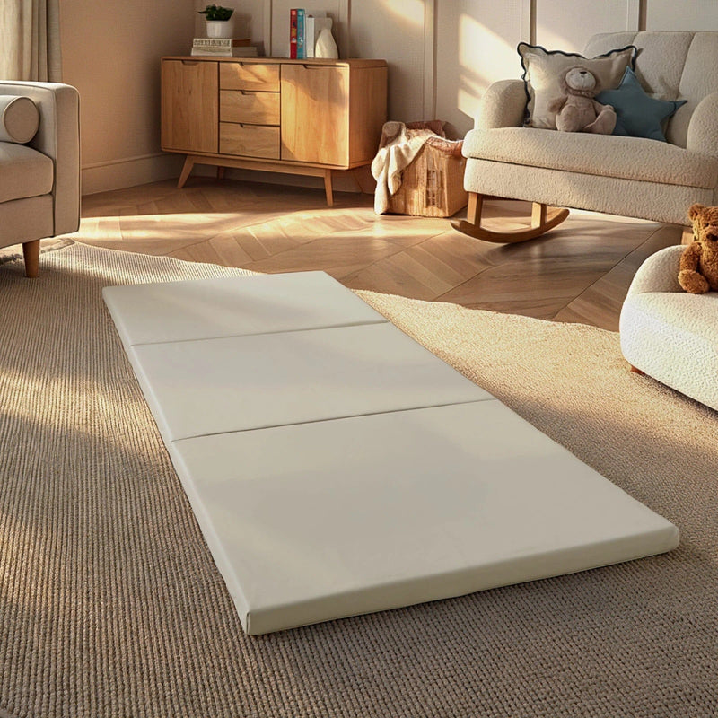 CuddleCo 3-Fold tumble mat Pebble 180x75 cm (British brand)