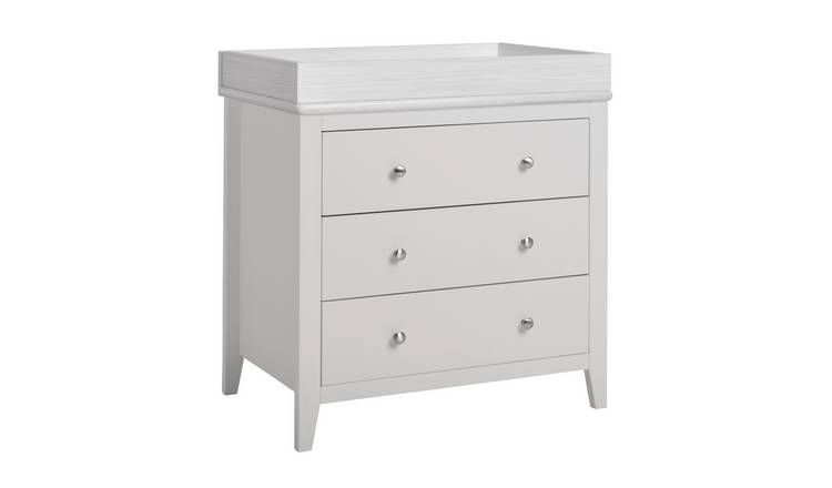 Cuggl Canterbury Nursery Chest Drawer - Light Grey