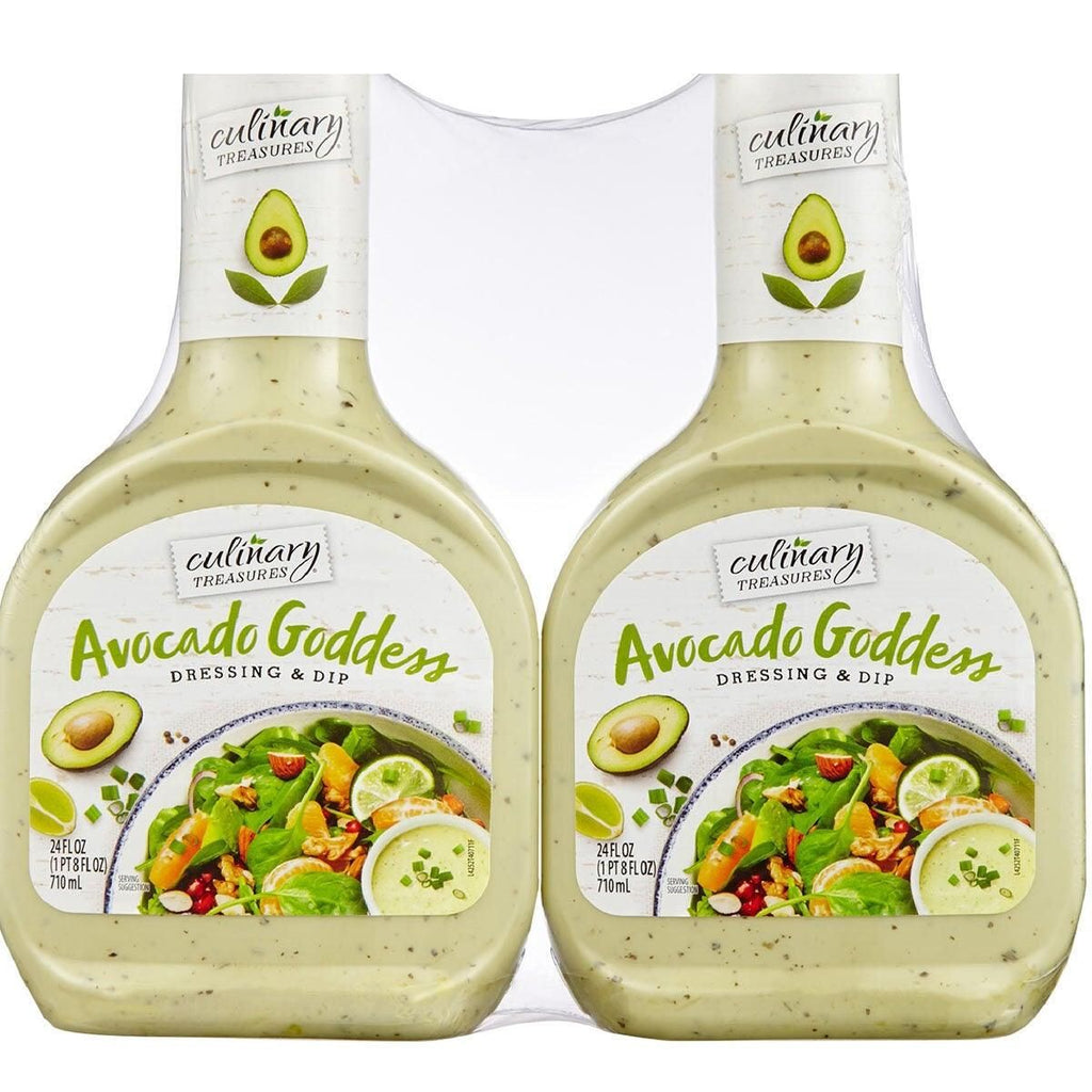 Culinary Treasures Avocado Goddess Dressing & Dip, 2 x 710ml