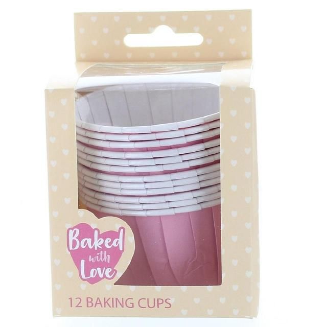 Culpitt 12 Cupcake Cups, Pink