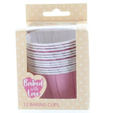 Culpitt 12 Cupcake Cups, Pink Default Title