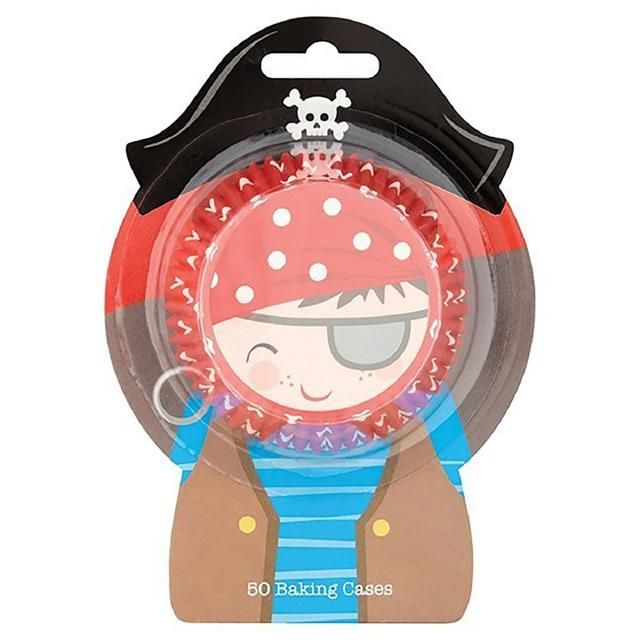 Culpitt 50 Novelty Cupcake Cases, Pirate