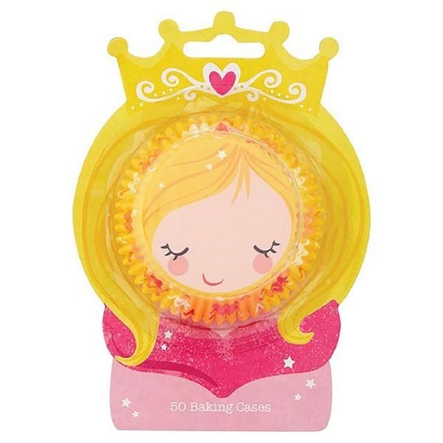 Culpitt 50 Novelty Cupcake Cases, Princess