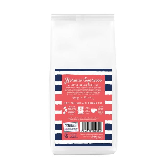 CUPSMITH Glorious Espresso - Whole Bean   200g