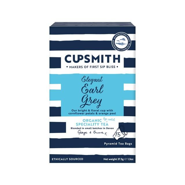 Cupsmith Organic Lady May's Earl Grey   15 per pack