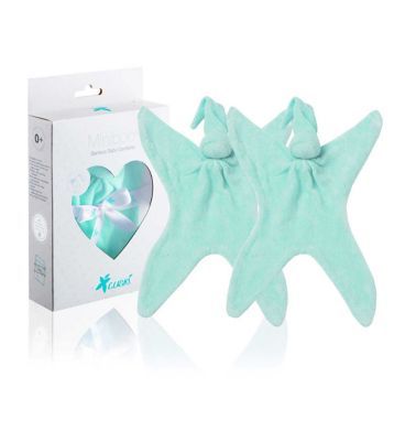 Cuski Miniboos Mint 2 Pack Premature Baby Comforters