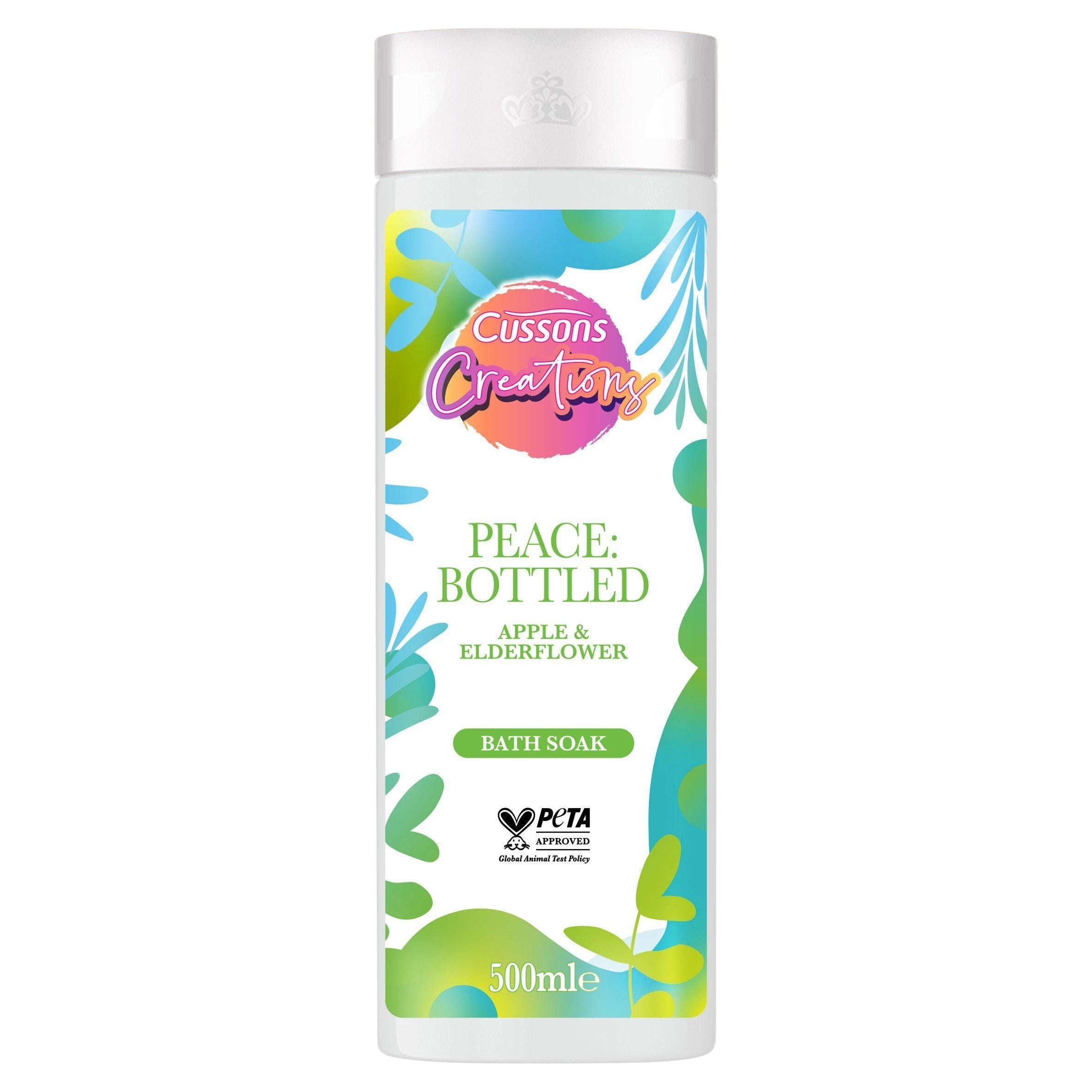 Cussons Creations Apple &amp;amp; Elderflower Bath Soak 500ml