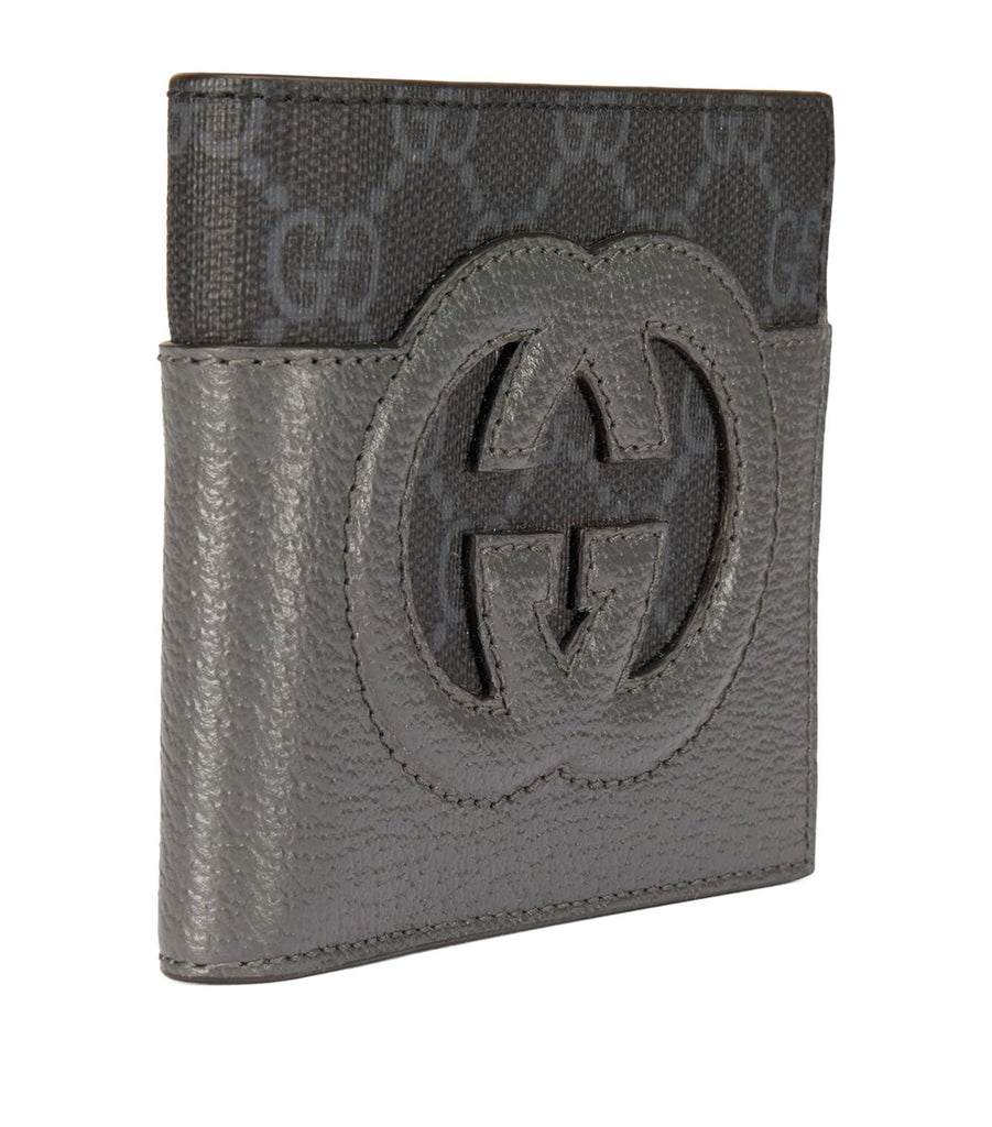 Cut-Out Interlocking G Wallet