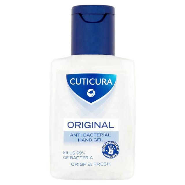 Cuticura Original Anti Bacterial Hand Gel Crisp & Fresh 50ml