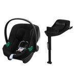 Cybex Aton B2 &amp; Base One (iSize Infant Carrier & Base) - Volcano Black