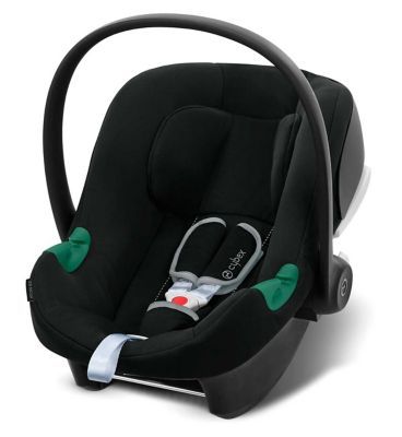 Cybex Aton B2 &amp; Base One (iSize Infant Carrier & Base) - Volcano Black