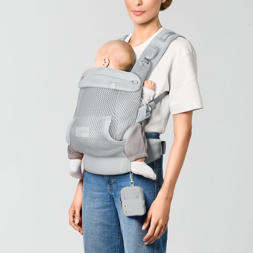 Cybex Laya baby carrier in Fog Grey (British brand)