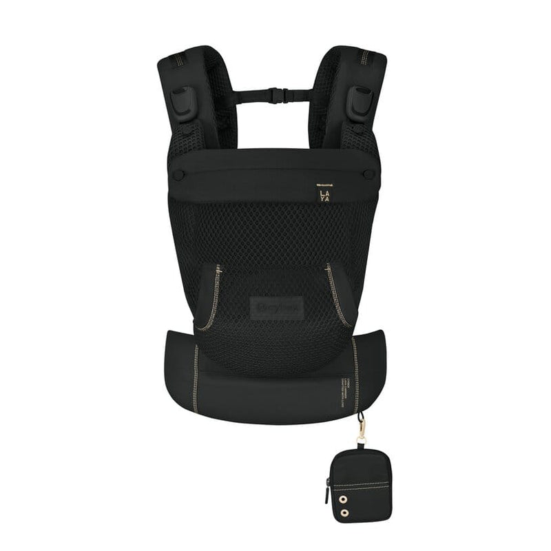 Cybex Laya baby carrier in Magic Black (British brand)