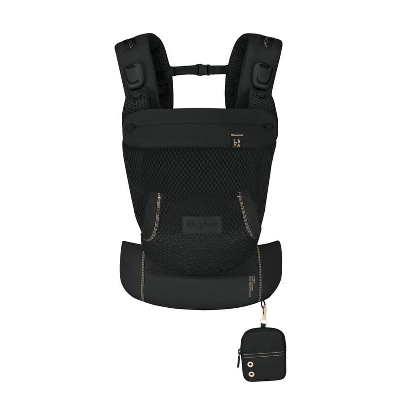 Cybex Laya baby carrier in Magic Black (British brand)