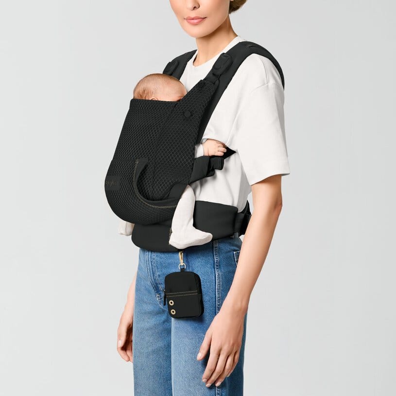 Cybex Laya baby carrier in Magic Black (British brand)