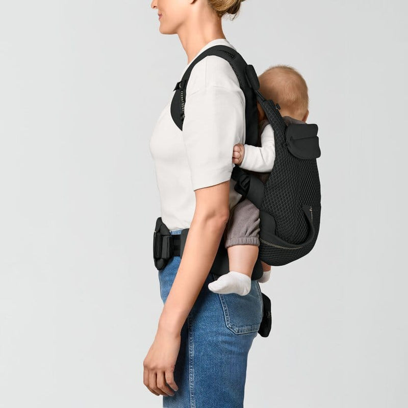 Cybex Laya baby carrier in Magic Black (British brand)