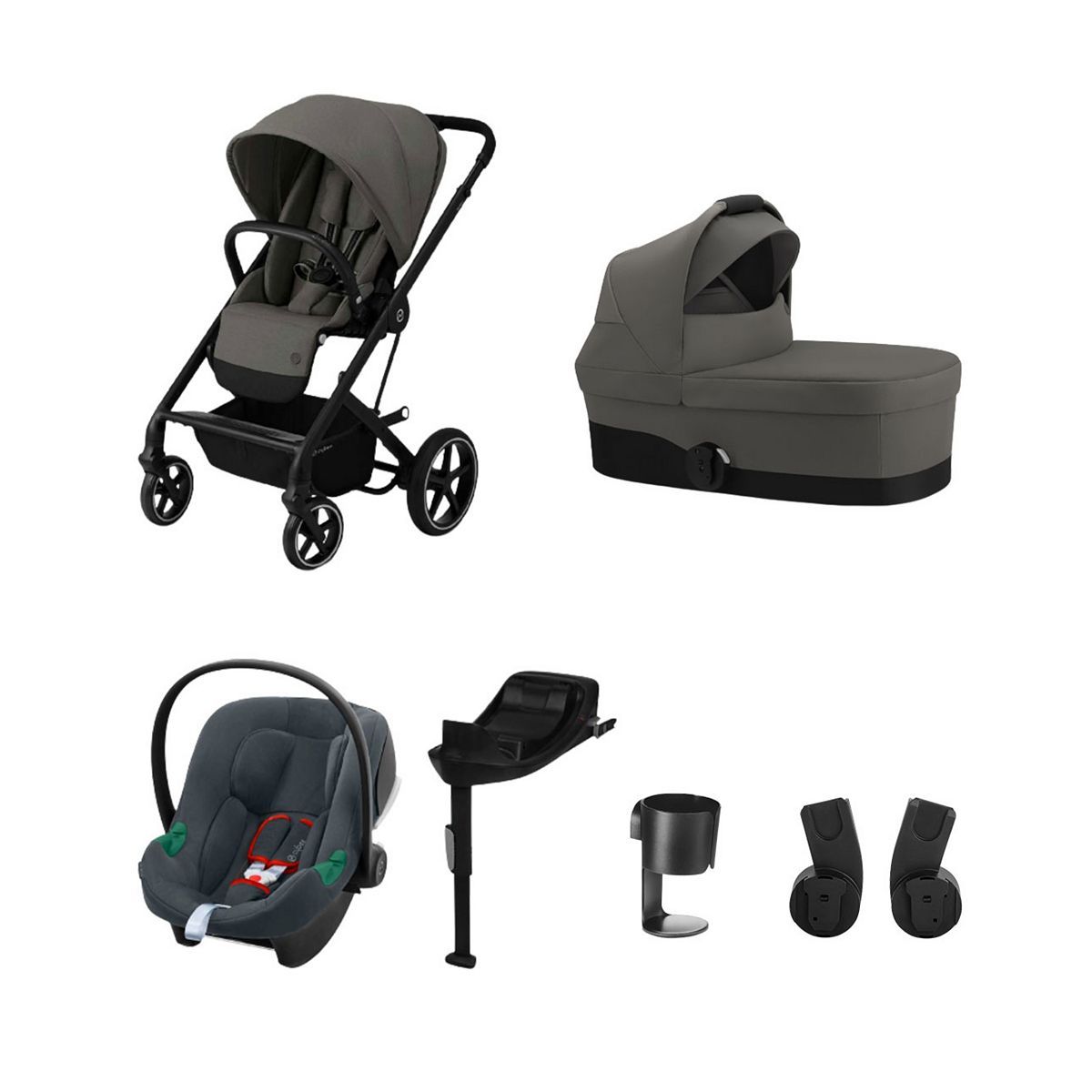 Cybex Balios S Lux Soho Grey Bundle