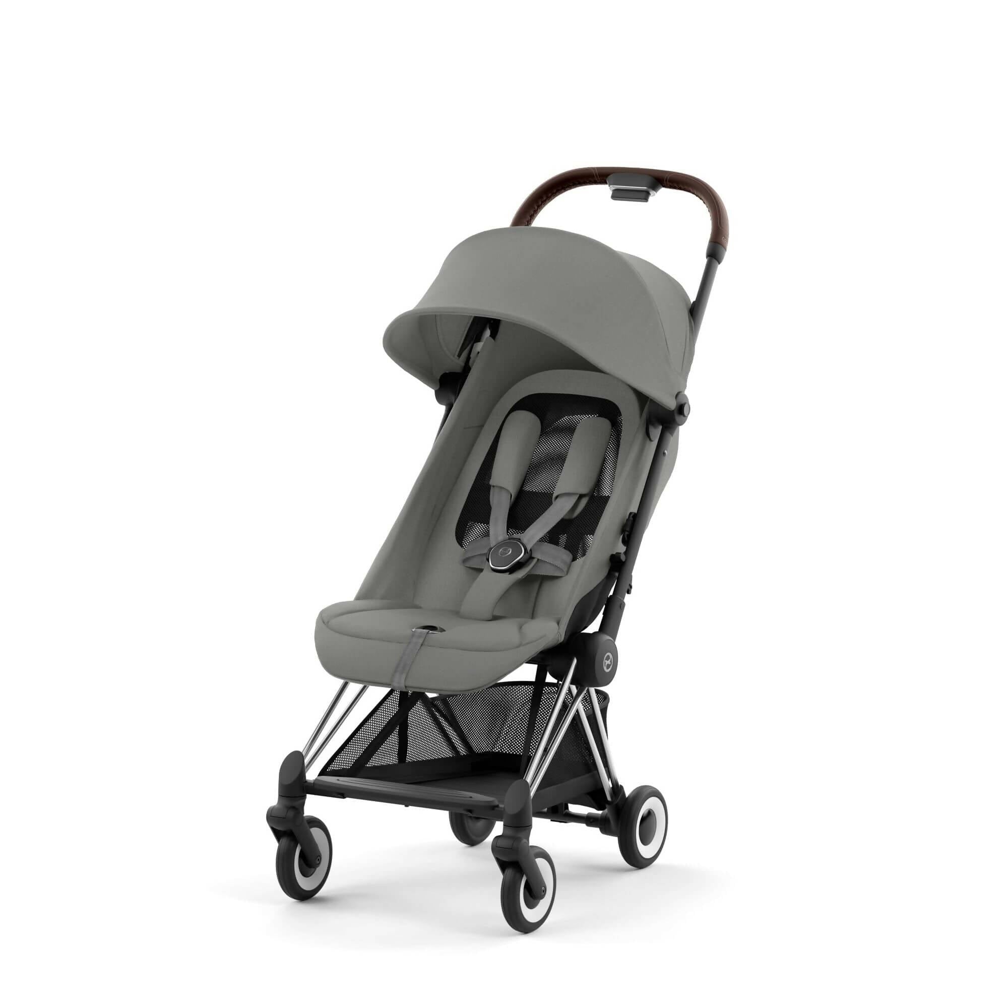 Cybex COYA Stroller - Chrome/Mirage Grey