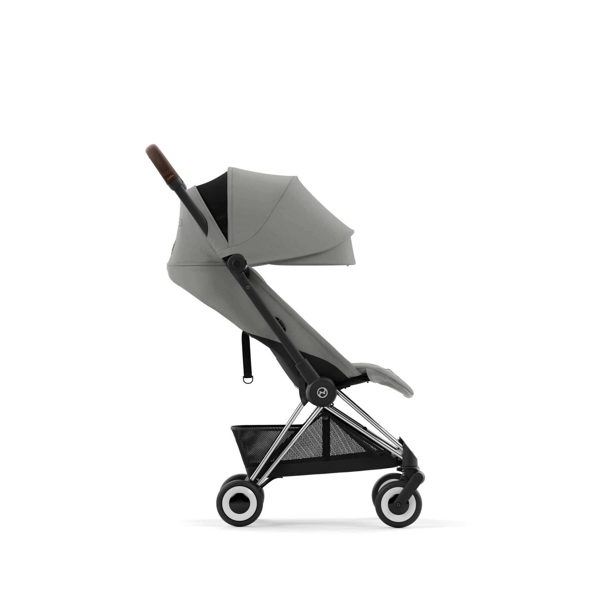 Cybex COYA Stroller - Chrome/Mirage Grey