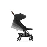 Cybex COYA Stroller - Chrome/Sepia Black