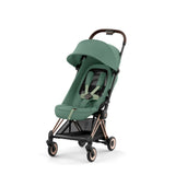 Cybex COYA Stroller - Rose Gold/Leaf Green