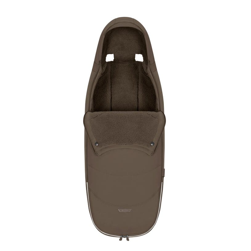 Cybex Platinum Footmuff in Coconut Brown, UK version