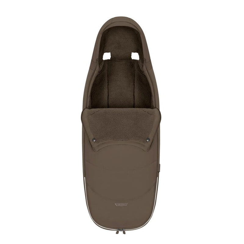 Cybex Platinum Footmuff in Coconut Brown, UK version
