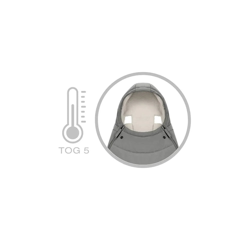 Cybex Platinum footmuff Mirage Grey - British product