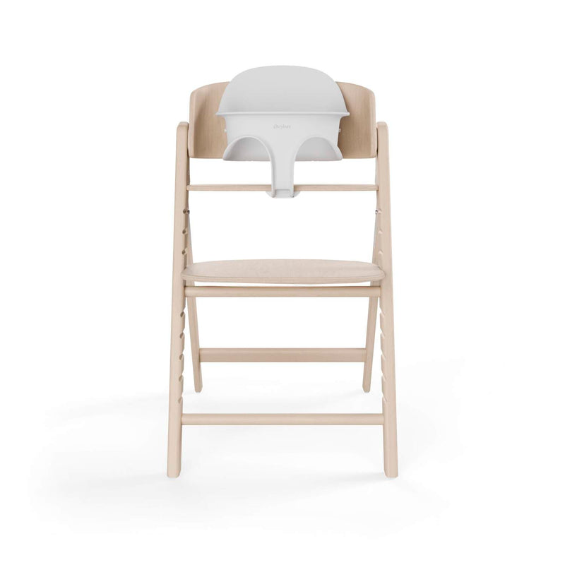 Cybex 3-in-1 highchair natural beechwood baby set tray, UK version