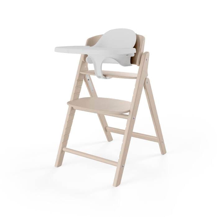 Cybex Click & Fold 4in1 highchair in All Natural light - British product