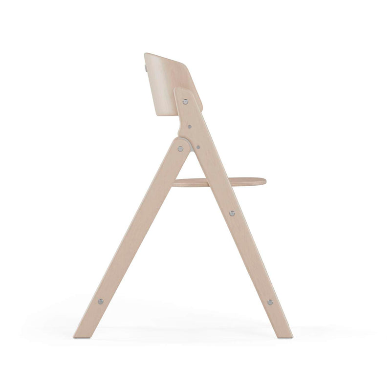 Cybex Click & Fold highchair in All Natural beechwood - British product
