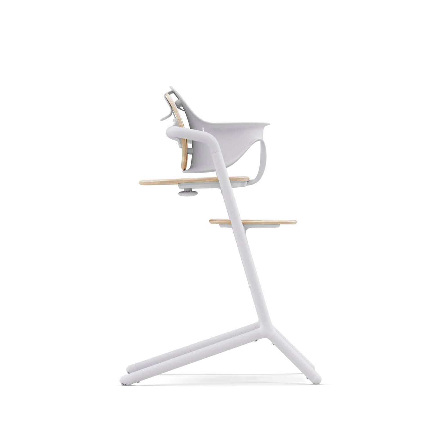 Cybex Lemo highchair with comfort inlay Sand White, imported from the UK