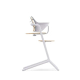 Cybex Lemo highchair with comfort inlay Sand White, imported from the UK