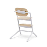 Cybex Lemo highchair with comfort inlay Sand White, imported from the UK