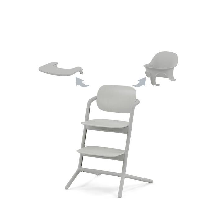 Cybex Lemo 3-in-1 highchair Suede Grey - British product