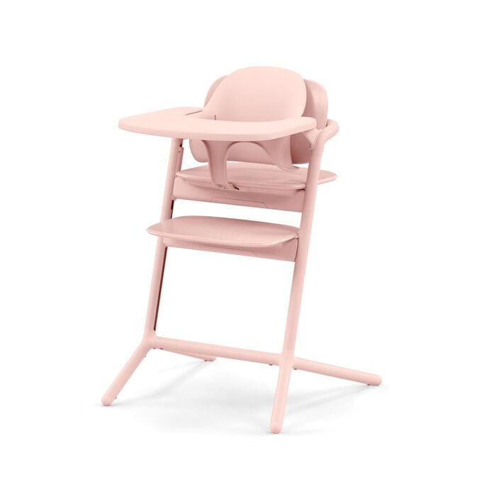 Cybex LEMO 4-in-1 highchair set in Pearl Pink, imported from the UK