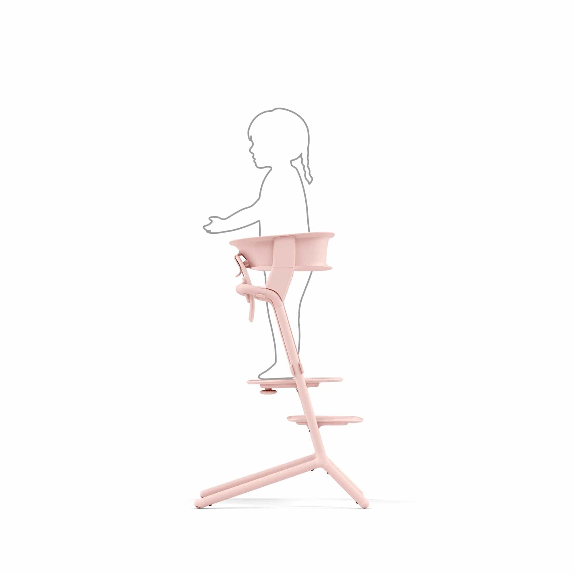 Cybex learning tower Pearl Pink, imported from the UK