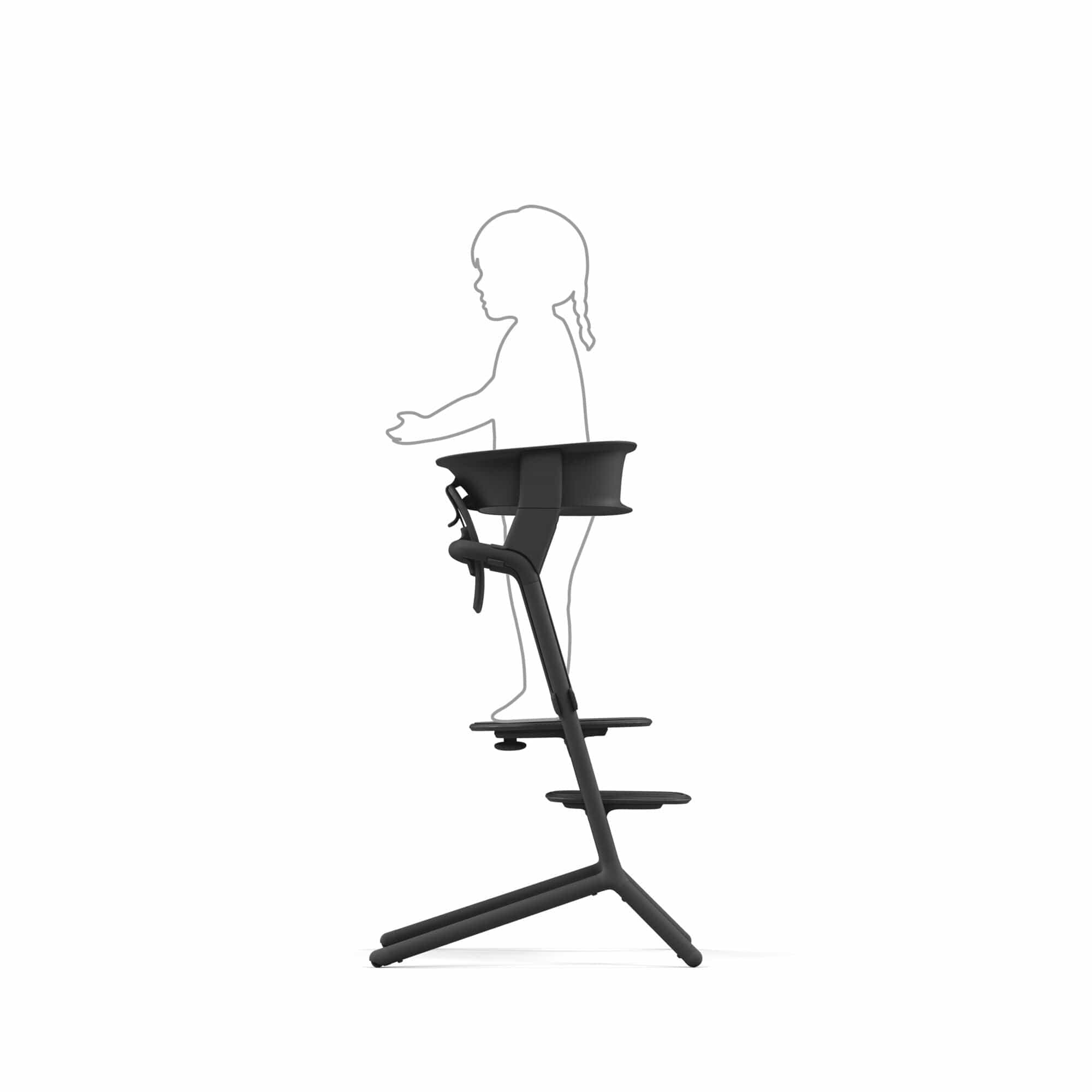 Cybex LEMO Learning Tower Set in Stunning Black (British brand)
