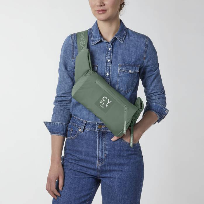 Cybex baby carrier Leaf Green (British brand)