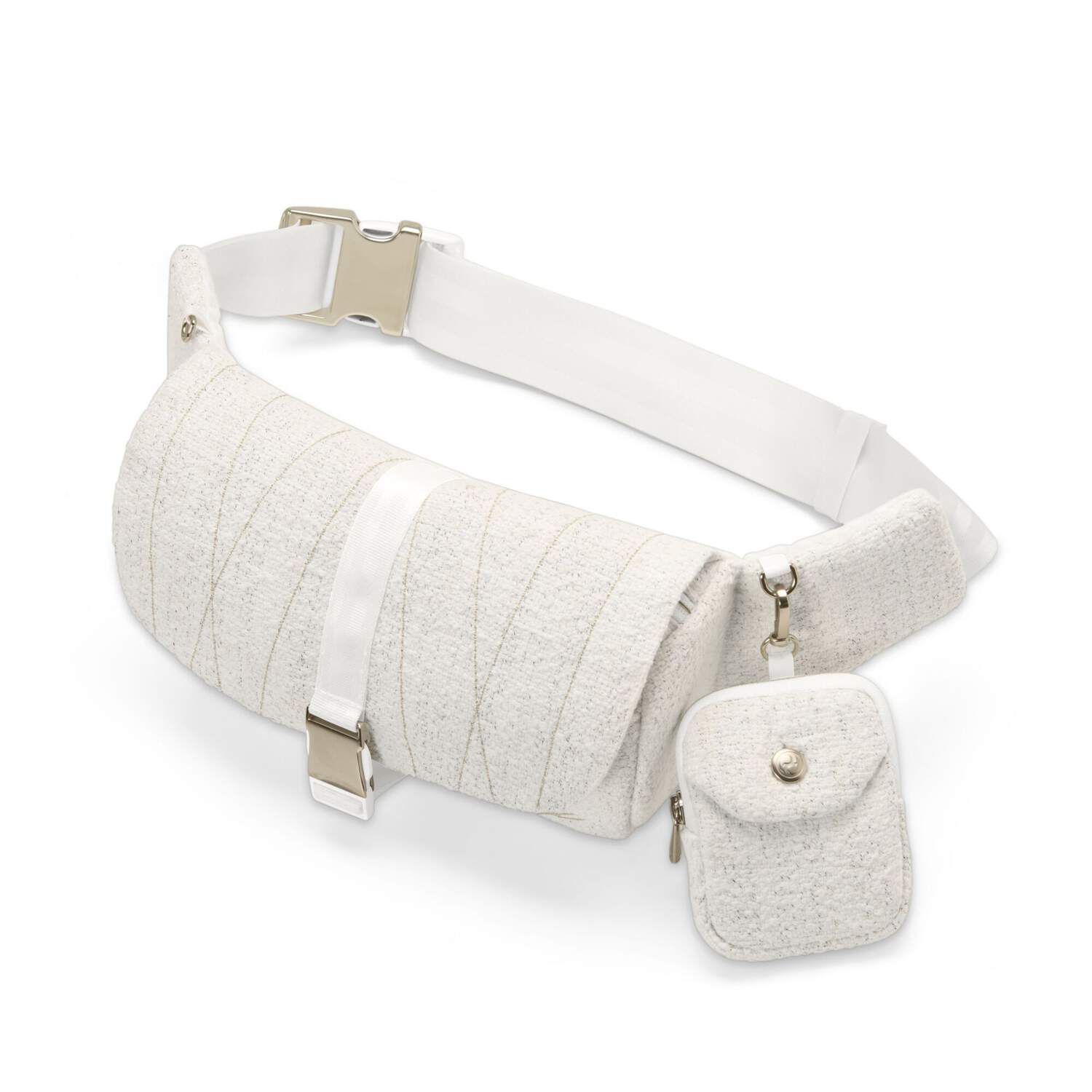 Cybex Belt Bag Boucle in soft bouclé fabric, UK version