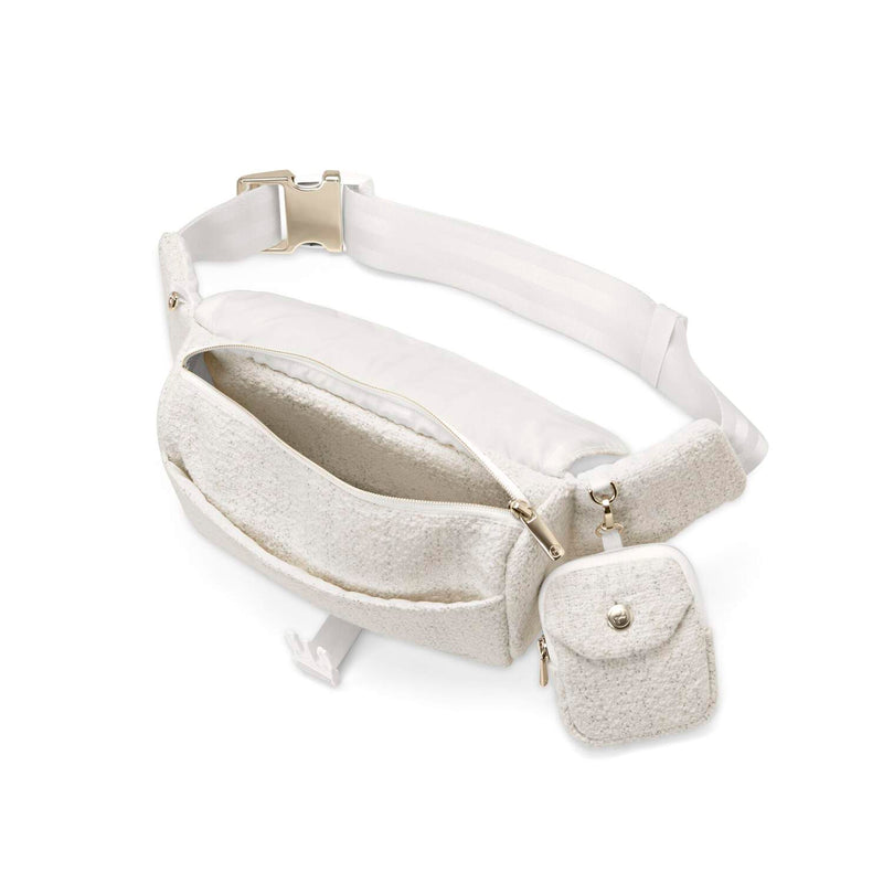 Cybex Belt Bag Boucle in soft bouclé fabric, UK version