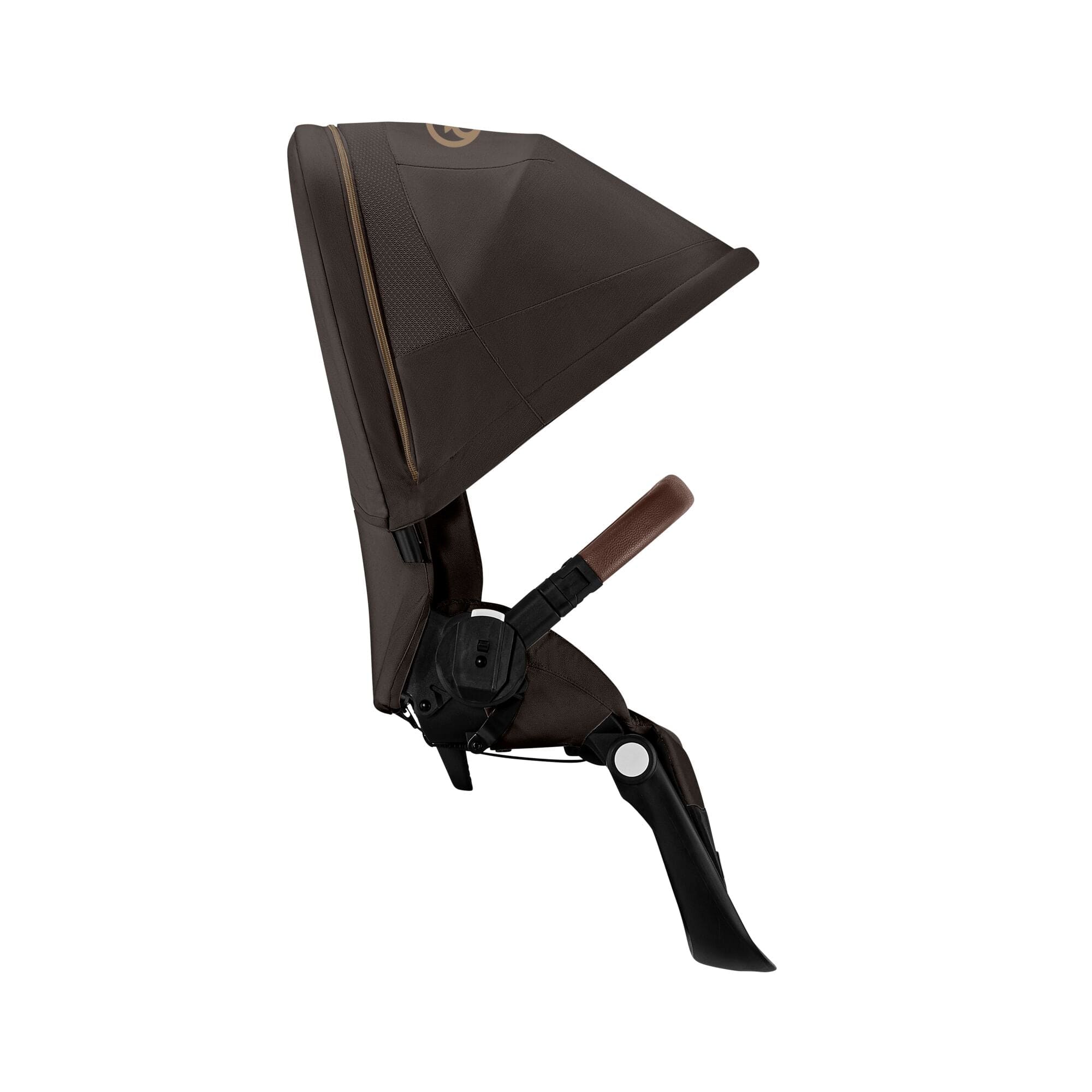 Cybex Gazelle S seat unit in taupe and chocolate brown, UK version