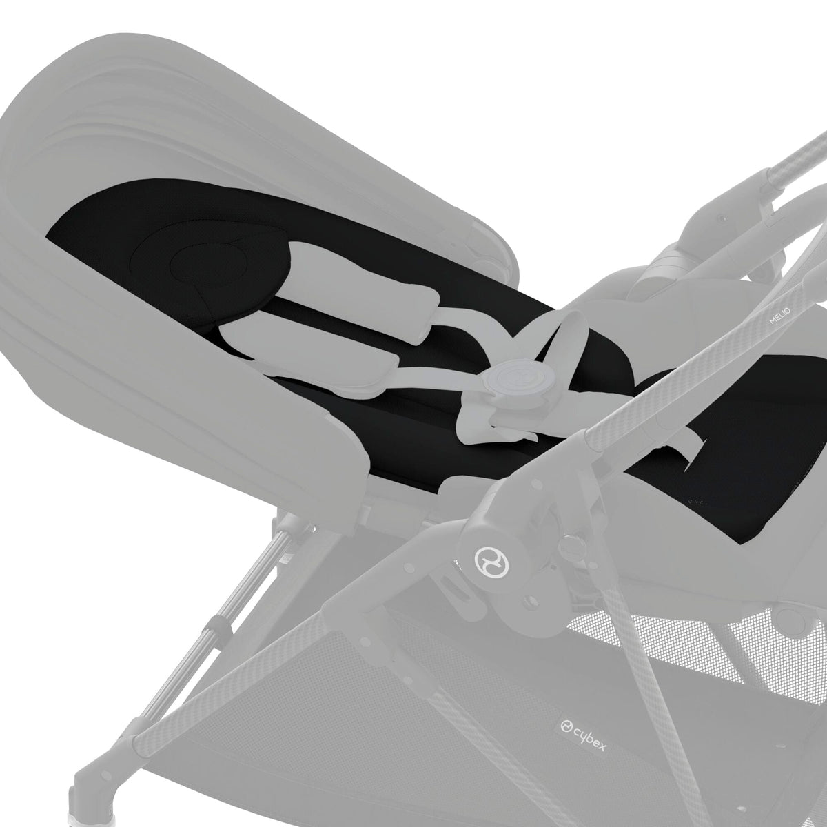 Cybex Newborn Nest Black for pushchair, UK version