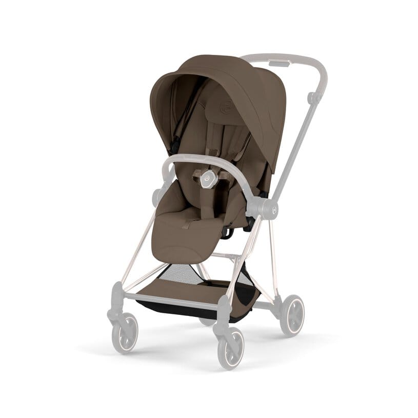 Cybex Mios stroller seat pack in Coconut Brown (British brand)