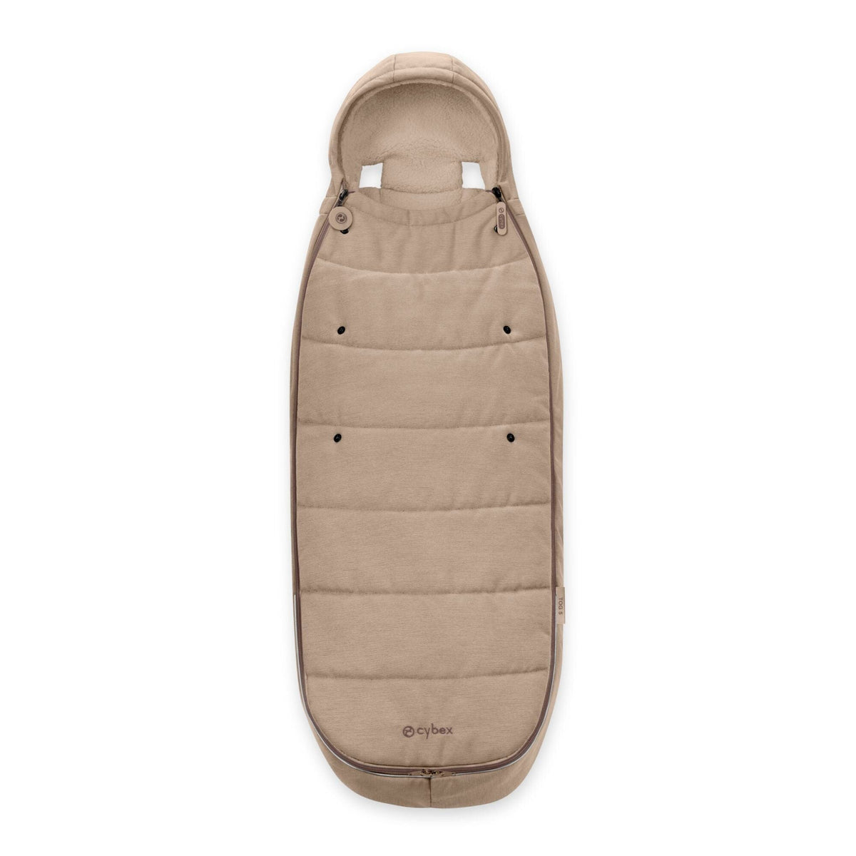 Cybex Gold pushchair footmuff Almond Beige - British product